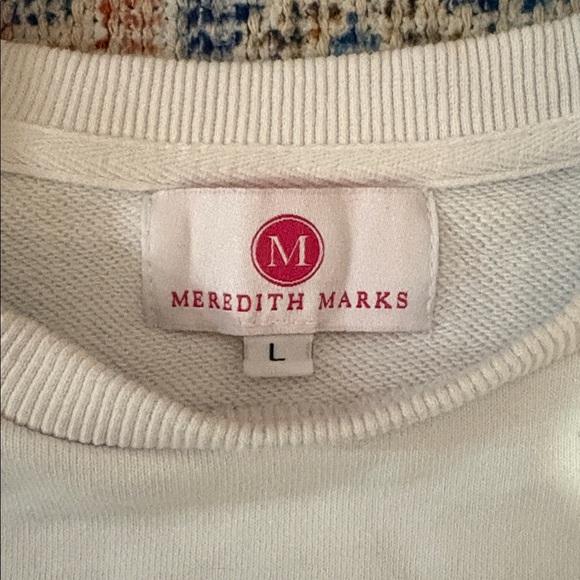 Meredith Marks Apres Ski Team Sweatshirt SZ L VGUC - Picture 3 of 4